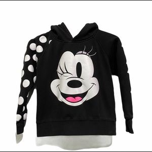 ☘️Disney Minnie Mouse hoodie Size 9/10